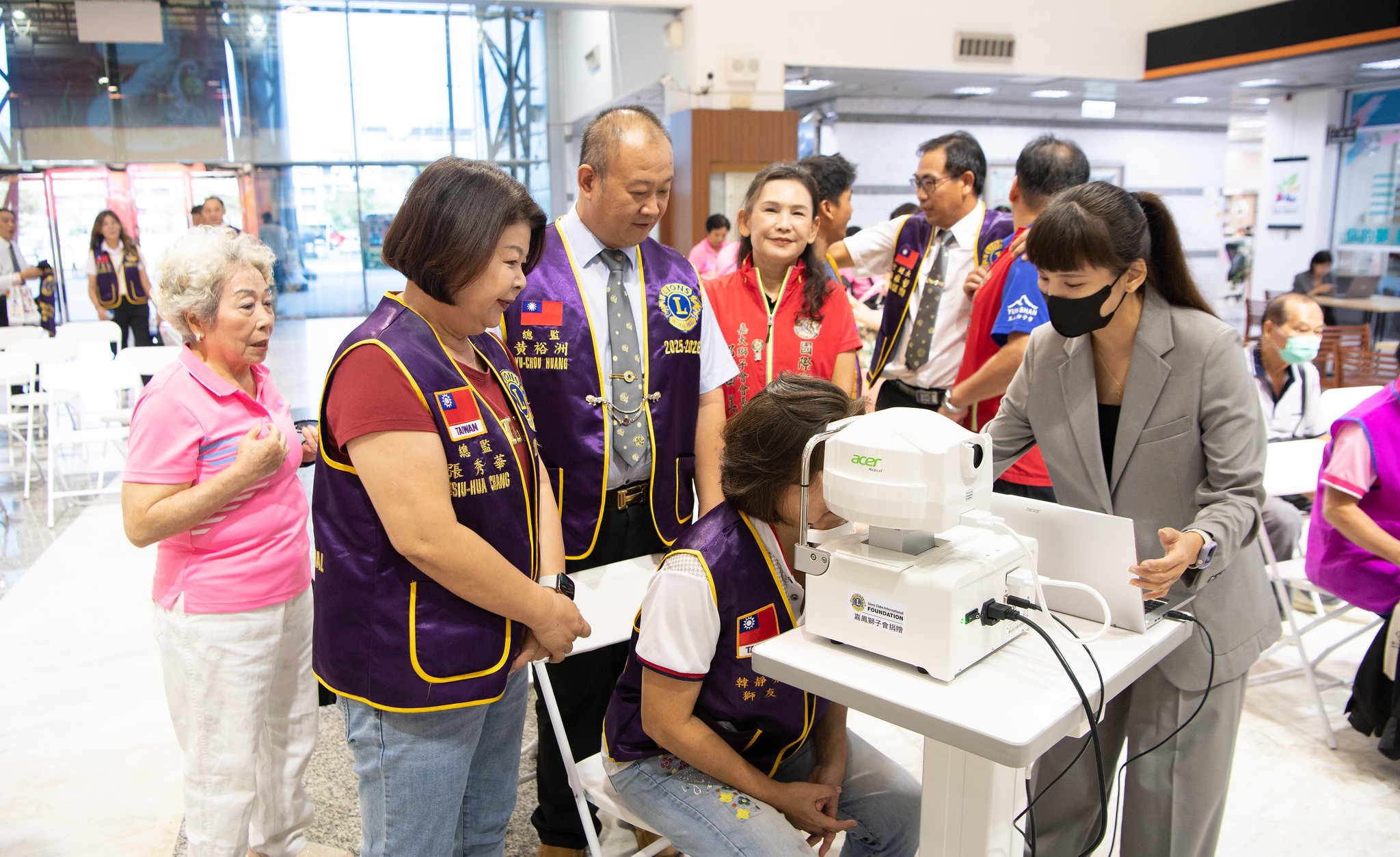 捐AI視力篩檢儀(LCIF+嘉鳳獅子會)